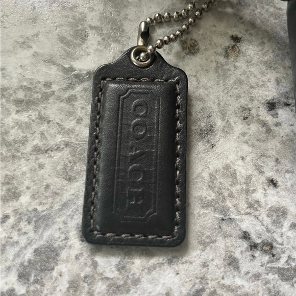 Coach vintage Chelsea black leather pebble single strap shoulder bag - Picture 3 of 12